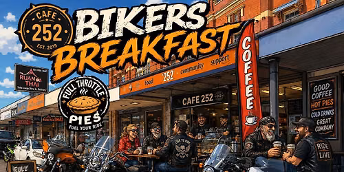 Biker Breakfast at Cafe 252