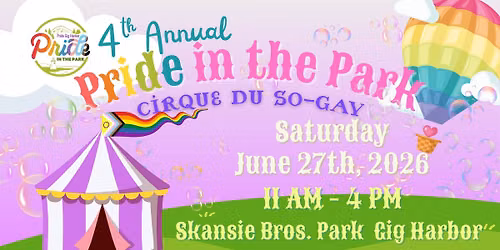 4th Annual Pride in the Park - Gig Harbor