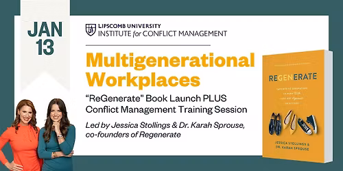 Multigenerational Workplaces: Conflict Management Training + Book Launch