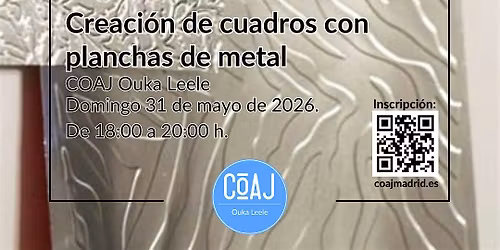 Creaci\u00f3n de cuadros con planchas de metal