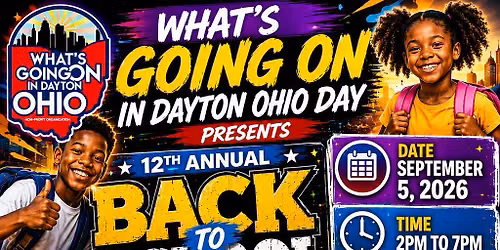 12th Back to School Block Party Giveaway Pop-Up & Car Show 