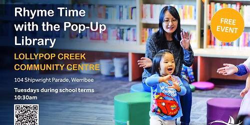Tuesdays - Rhyme Time at Lollypop Creek Community Centre