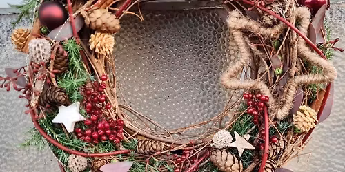 Adventskr\u00e4nze + XmasDeko selbst machen - WORKSHOP