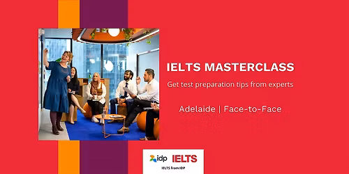 Face-to-face IELTS Masterclass - Adelaide