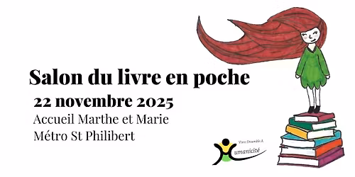 Salon du livre en poche de Lomme - Accueil Marthe et Marie (M\u00e9tro Saint-Philibert)