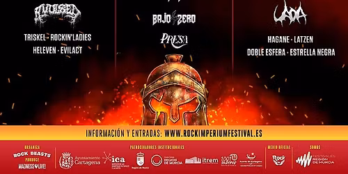 Rock Imperium Festival 2026 - 3-Day Pass - Iron Maiden, Sabaton and more Tickets