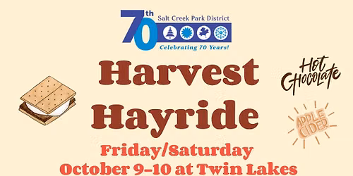 Harvest Hayride Oct 9 & 10 