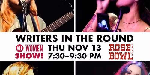 Writers in the Round: Gloria Roubal, Lys Allen, Ashley Riley, and Jules Rose