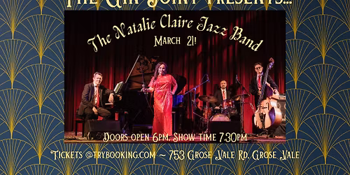 The Gin Joint presents "Celebrating The Classics": The Natalie Claire Jazz Band!