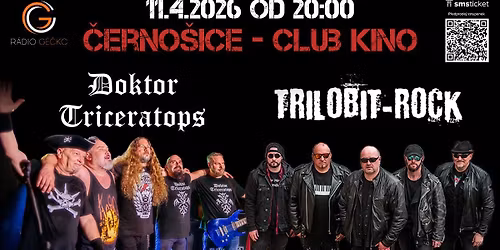 Trilobit-Rock+Doktor Triceratops (\u010cerno\u0161ice Club Kino)