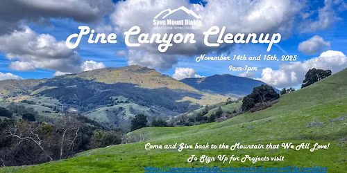 Pine Canyon Cleanup - Trail Work at Magee Preserve