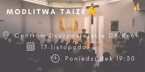 Ekumeniczna Modlitwa Taiz\u00e9 z Jednym z Braci