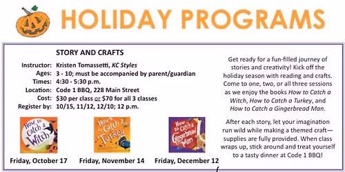 How to Catch a Turkey: Story and Crafts