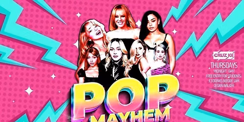 POP MAYHEM Every Thursday 