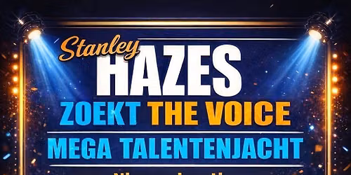 Stanley Hazes zoekt de voice. voorronde 1