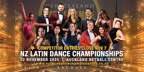 NZ Latin Dance Championships 2025