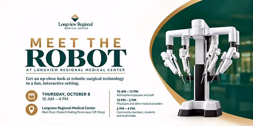 Meet the Robot at Longview Regional Medical Center