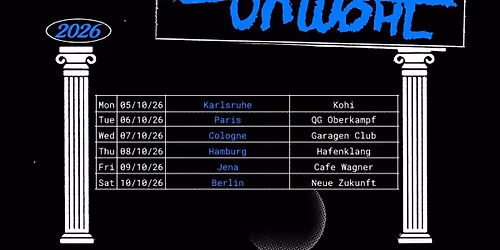 Bleib Modern & Konstantin Unwohl \/\/ Hamburg - Hafenklang - Goldener Salon