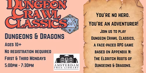 D&D Dungeon Crawl Classics: Age 10+