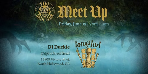 Tiki Goth Club Meet Up at Tonga Hut