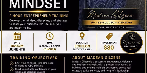 CEO Mindset: Strategy, Discipline & Leadership Training
