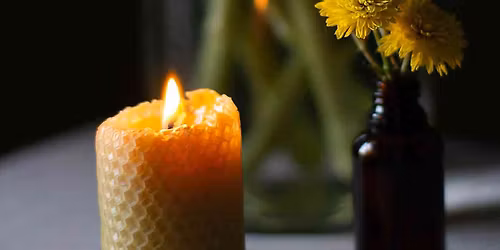 Taller presencial velas de miel