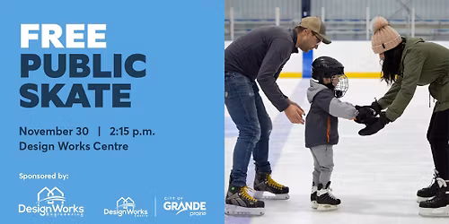 Free Public Skate: Sponsored by Design Works Engineering