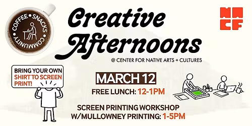 Creative Afternoons: A Gathering for Community, Creativity, + Conversation