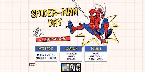 Spider-Man Day at Patterson Branch Library
