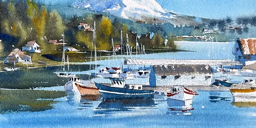 "Rainier View of Gig Harbor" Watercolor Class