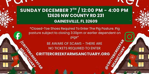 December Farmers Moo-ket!