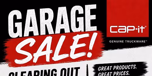 Cap-it Garage Sale