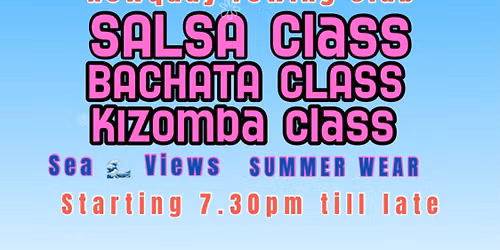 Summer party night Saturday 13th June 2026 Newquay Rowing club 