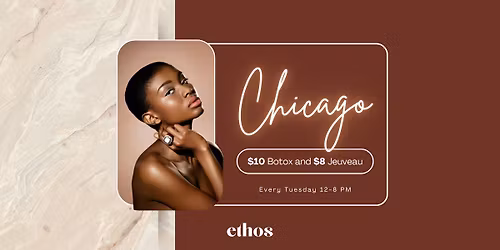 Botox Tuesdays in Chicago \u2013 $10 Botox & $8 Jeuveau!