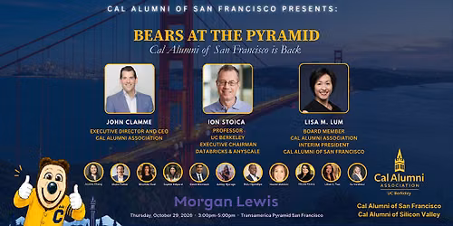 Bears at the Pyramid: Cal Alumni of San Francisco Is Back!