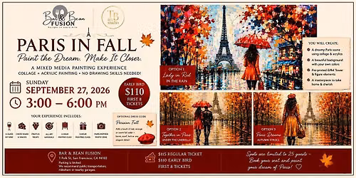 PARIS IN FALL \u2014 Paint the Dream. Make It Closer.