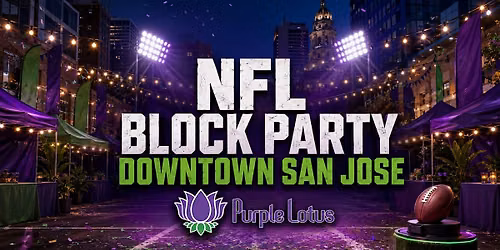 Purple Lotus NFL Block Party