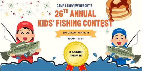 Camp Lakeview's Annual Kid's Fishing Contest