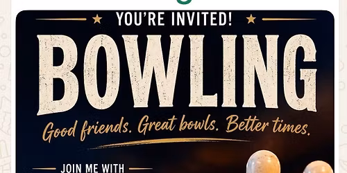 BOWLING, hosted by Daveed and Edward, Friday, May 22, 6pm, Club del Commercio, Circunvalar, Pereira