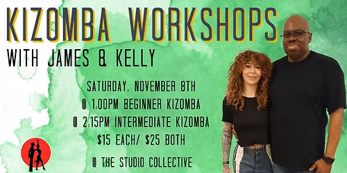 Kizomba Workshops with James & Kelly