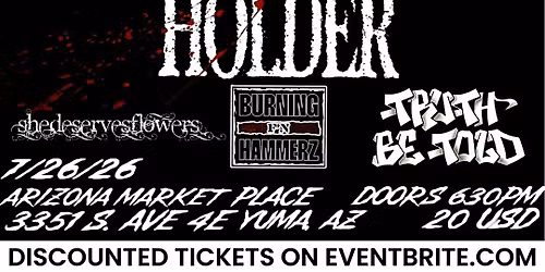 METAL \/ HARDCORE SHOW IN YUMA ARIZONA