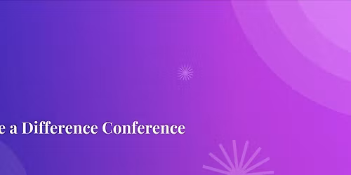 You Make A Difference Conference 2026 
