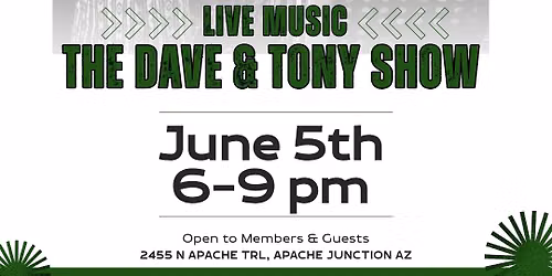 Live Music at the Lodge-The Dave and Tony Show