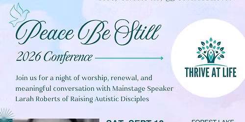 Peace Be Still Conference