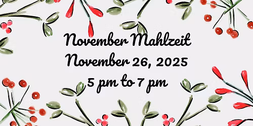 November Mahlzeit 2025