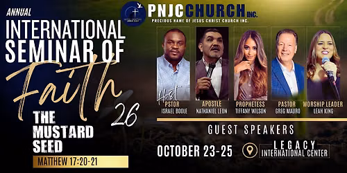 International Seminar Of Faith