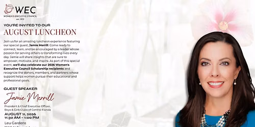 Women's Executive Council August Luncheon