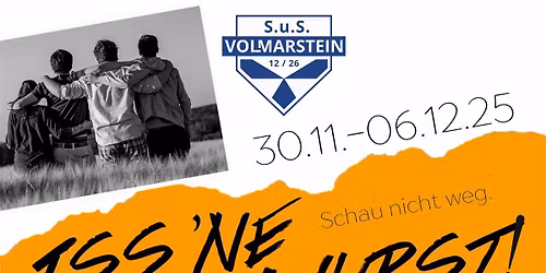 Schau nicht weg...ISS NE CURRYWURST