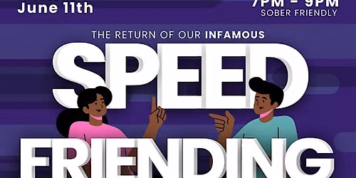 Speed Friending - Friendship for Black &Queer\/Trans Ppl - 40 & Up