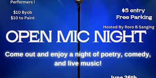 Friday Open mic Night Hosted By Roro B Sanging